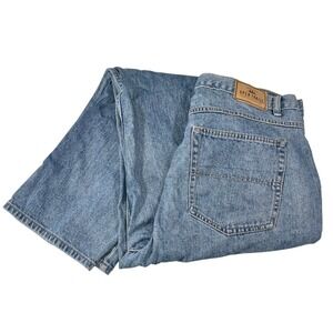 Open Trails 36x31.5 Blue‎ Denim Jeans Stonewashed Straight Leg Gorpcore Dad Core